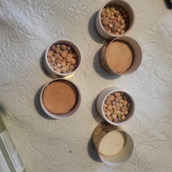 Vintage Guerlain Météorites Face Powder Tins – Beige Chic 03 – Parisian Floral G - Picture 5 of 5
